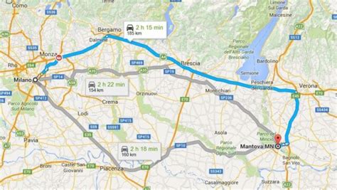 mantova milano distanza